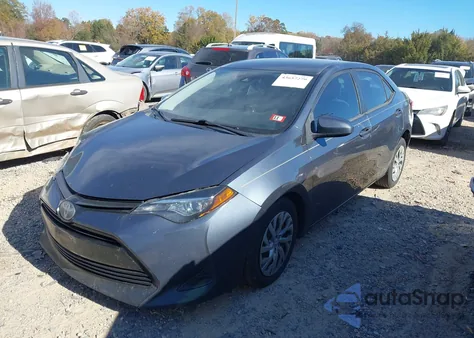 2019 Toyota Corolla Le z USA, uszkodzony, nr VIN 2T1BURHE9KC213510